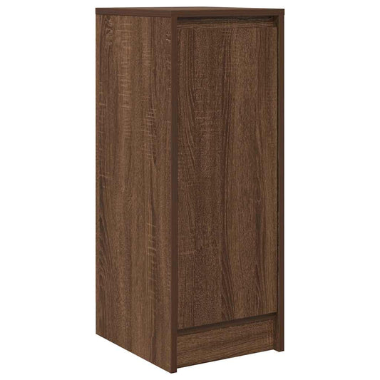 Skjenk brun eik 29,5x34x76 cm konstruert tre