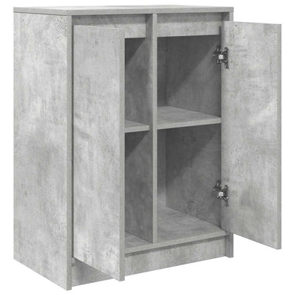 Skjenk betonggrå 57x34x76 cm konstruert tre
