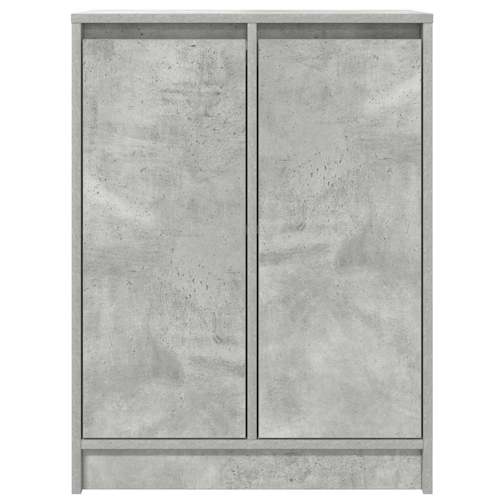 Skjenk betonggrå 57x34x76 cm konstruert tre