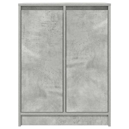 Skjenk betonggrå 57x34x76 cm konstruert tre