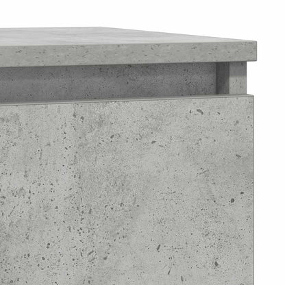 Skjenk betonggrå 57x34x76 cm konstruert tre
