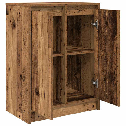 Skjenk gammelt tre 57x34x76 cm konstruert tre