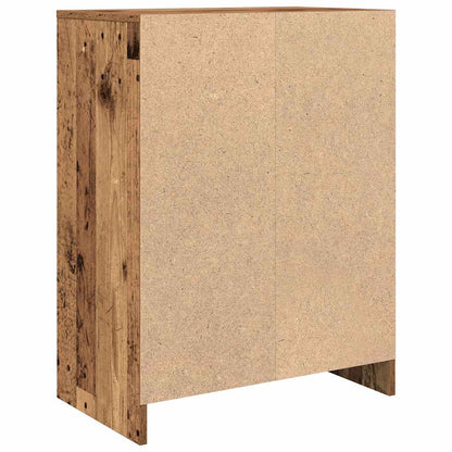 Skjenk gammelt tre 57x34x76 cm konstruert tre