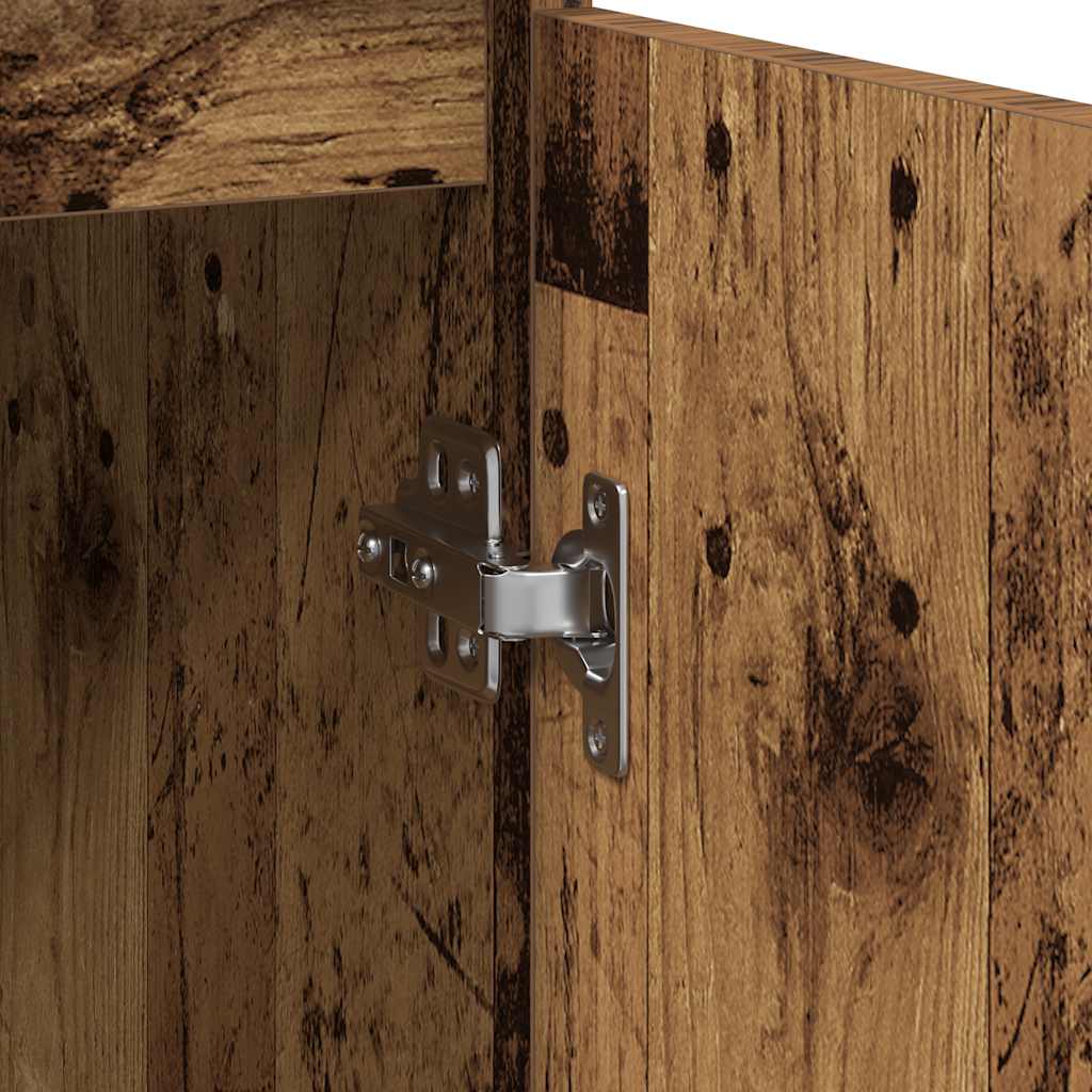 Skjenk gammelt tre 57x34x76 cm konstruert tre