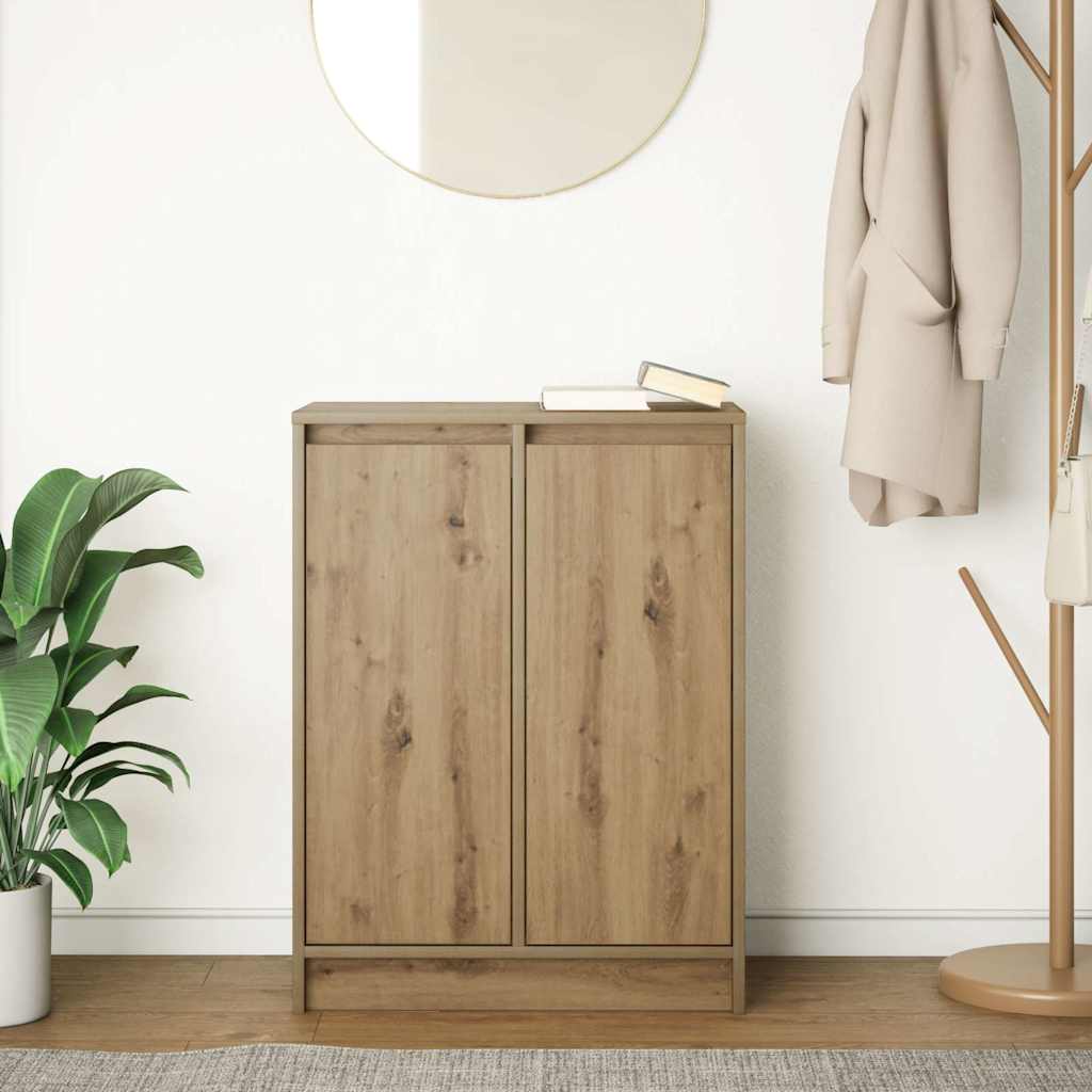 Skjenk artisan eik 57x34x76 cm konstruert tre