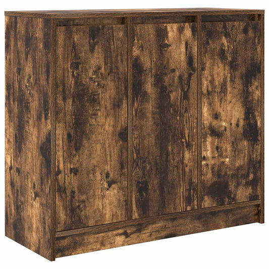 Skjenk røkt eik 85x34x76 cm konstruert tre
