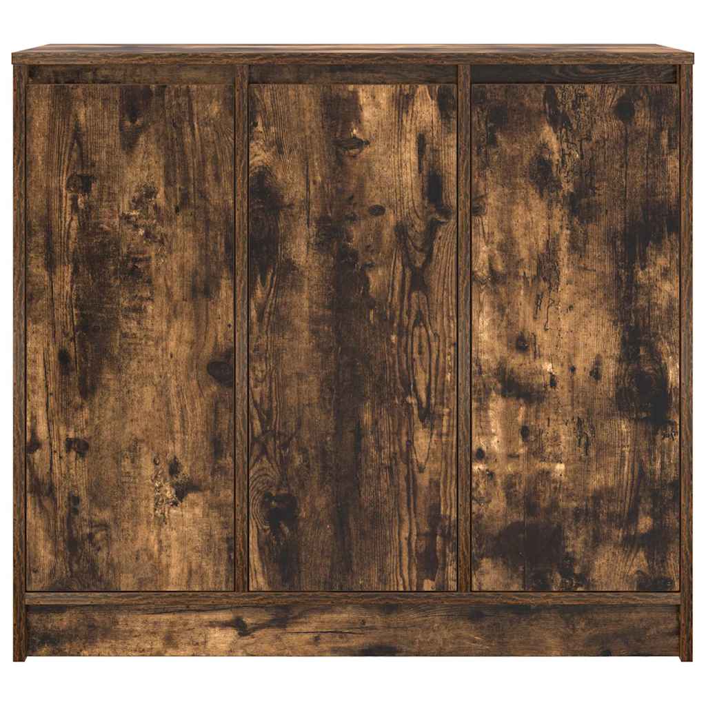 Skjenk røkt eik 85x34x76 cm konstruert tre