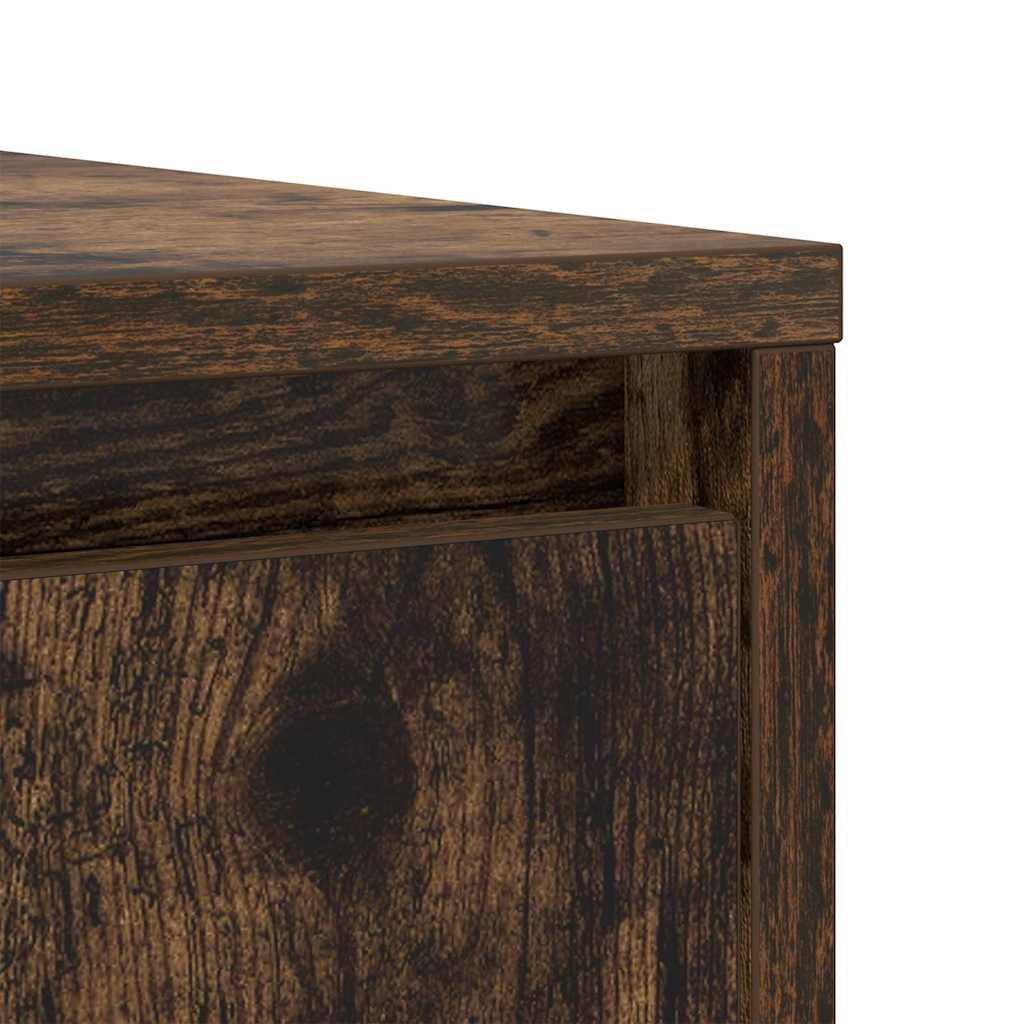 Skjenk røkt eik 85x34x76 cm konstruert tre