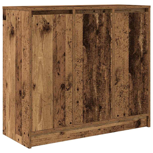 Skjenk gammelt tre 85x34x76 cm konstruert tre