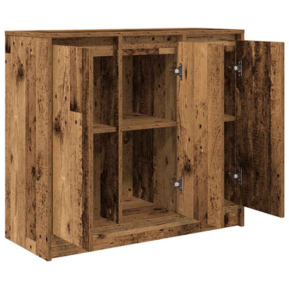 Skjenk gammelt tre 85x34x76 cm konstruert tre