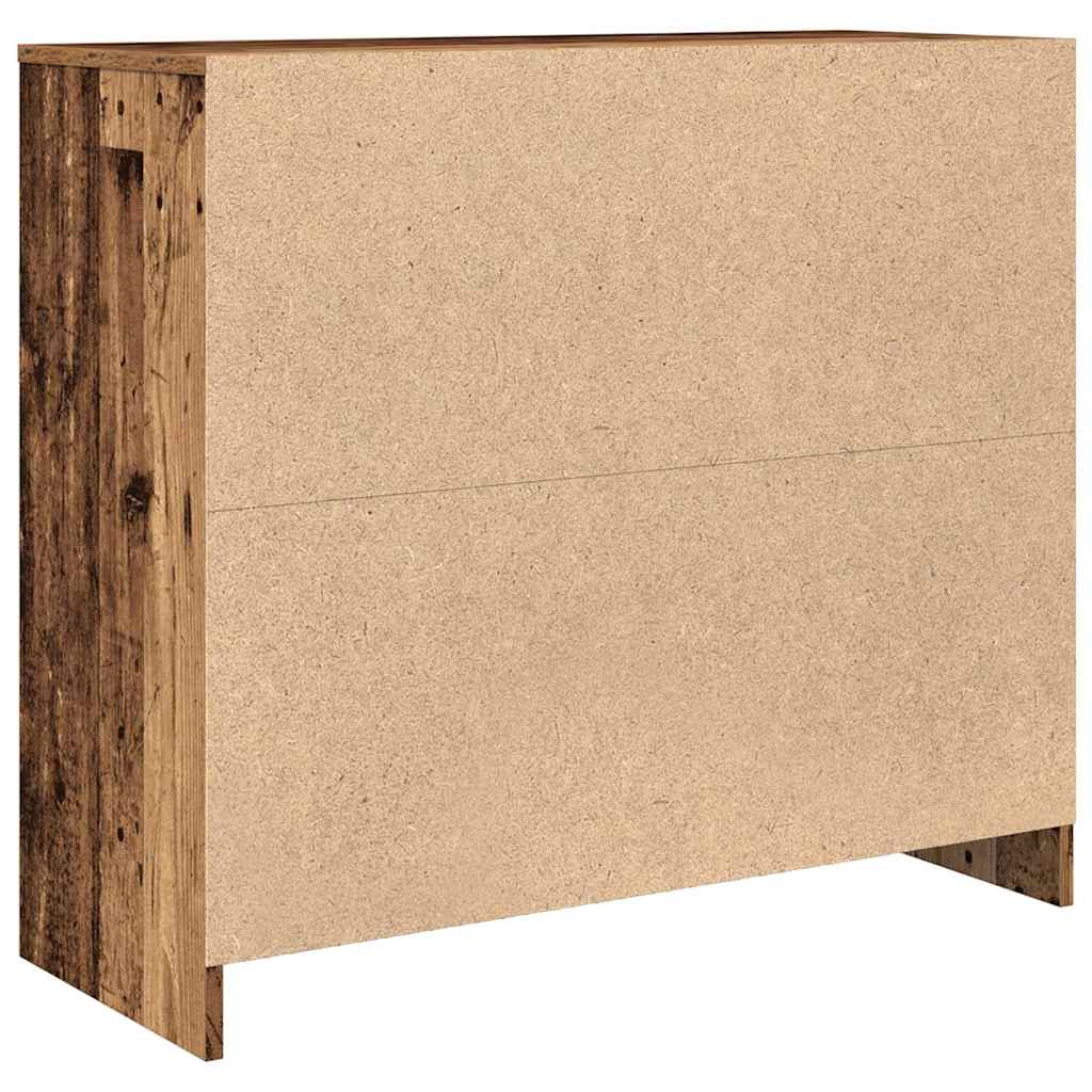Skjenk gammelt tre 85x34x76 cm konstruert tre