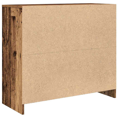 Skjenk gammelt tre 85x34x76 cm konstruert tre