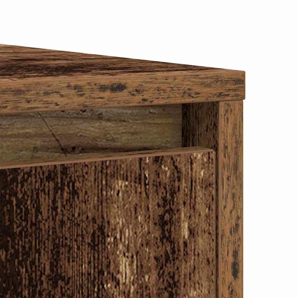 Skjenk gammelt tre 85x34x76 cm konstruert tre
