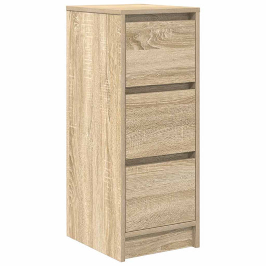 Skjenk sonoma eik 29,5x34x76 cm konstruert tre