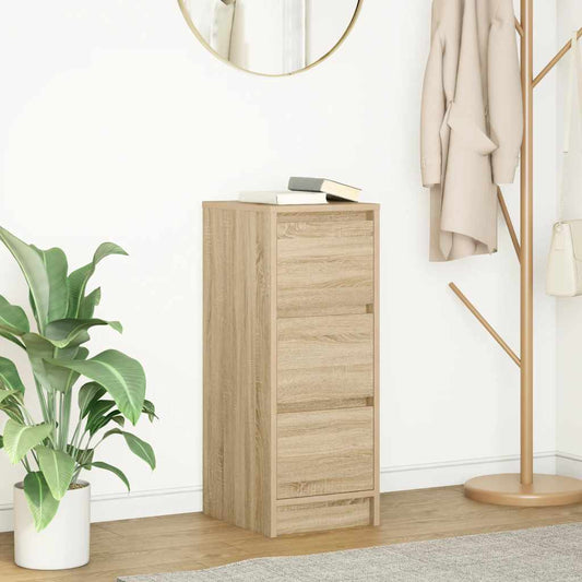 Skjenk sonoma eik 29,5x34x76 cm konstruert tre