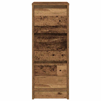 Skjenk gammelt tre 29,5x34x76 cm konstruert tre