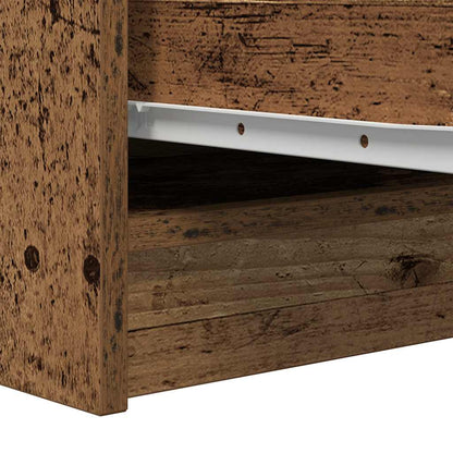 Skjenk gammelt tre 29,5x34x76 cm konstruert tre