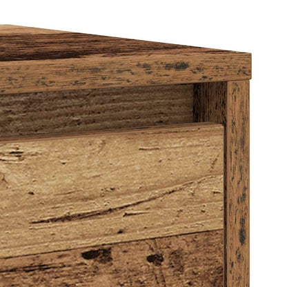Skjenk gammelt tre 29,5x34x76 cm konstruert tre