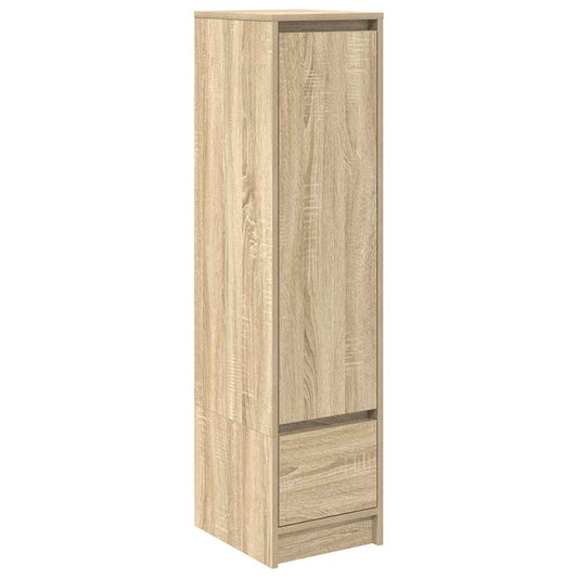 Highboard sonoma eik 29,5x34x119,5 cm konstruert tre