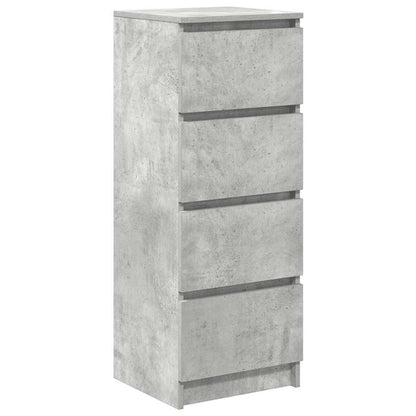 Skjenk betonggrå 37,5x35x99 cm konstruert tre
