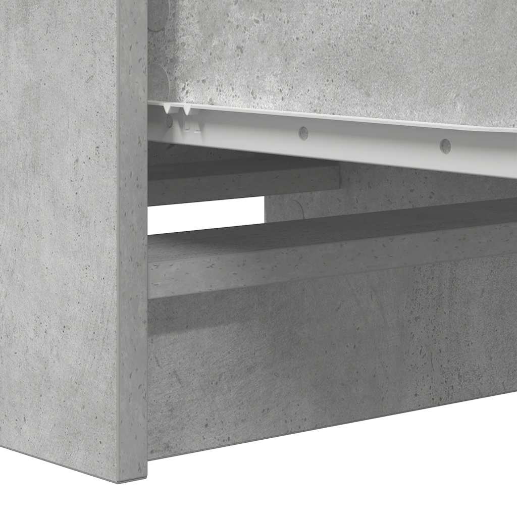 Skjenk betonggrå 37,5x35x99 cm konstruert tre