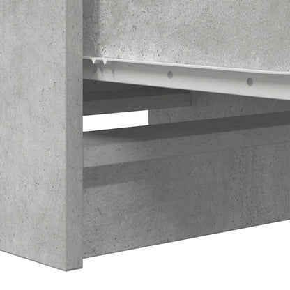 Skjenk betonggrå 37,5x35x99 cm konstruert tre