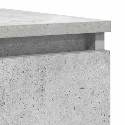 Skjenk betonggrå 37,5x35x99 cm konstruert tre