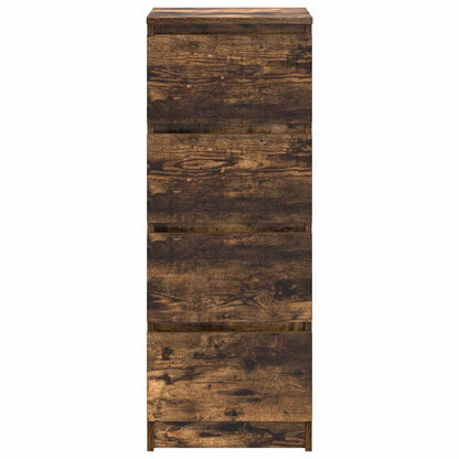 Skjenk røkt eik 37,5x35x99 cm konstruert tre