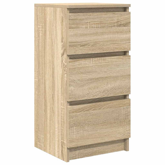 Skjenk sonoma eik 37,5x35x76 cm konstruert tre