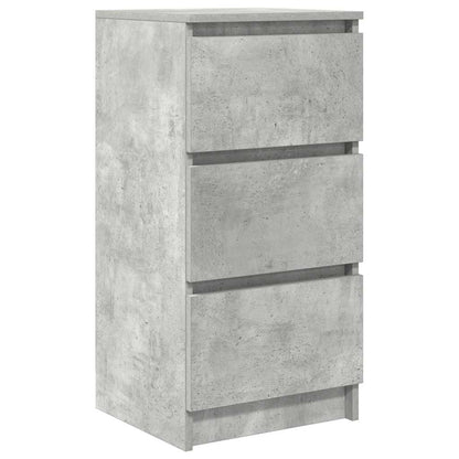 Skjenk betonggrå 37,5x35x76 cm konstruert tre