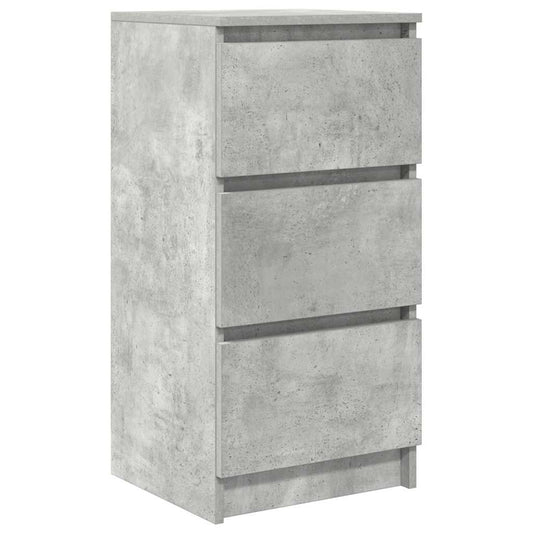Skjenk betonggrå 37,5x35x76 cm konstruert tre