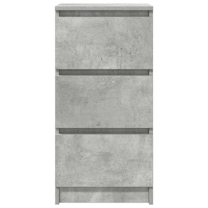 Skjenk betonggrå 37,5x35x76 cm konstruert tre