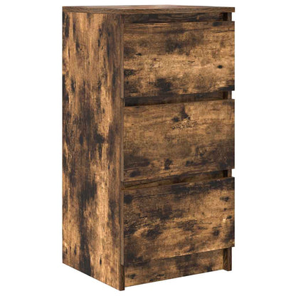 Skjenk røkt eik 37,5x35x76 cm konstruert tre