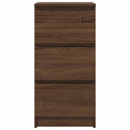 Skjenk brun eik 37,5x35x76 cm konstruert tre