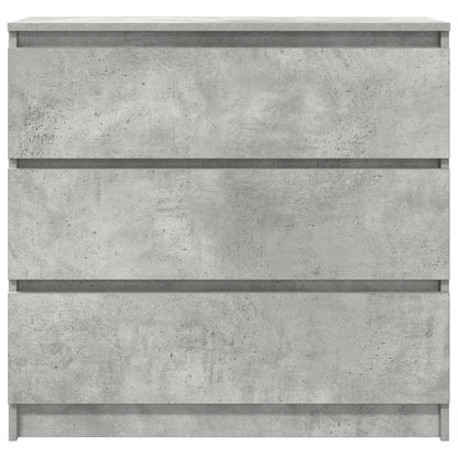 Skjenk betonggrå 80x35x76 cm konstruert tre