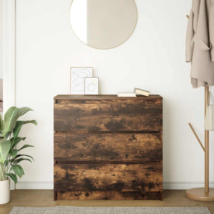 Skjenk røkt eik 80x35x76 cm konstruert tre