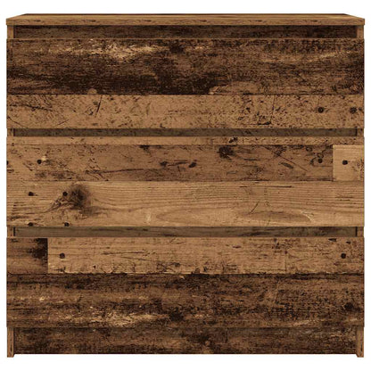 Skjenk gammelt tre 80x35x76 cm konstruert tre
