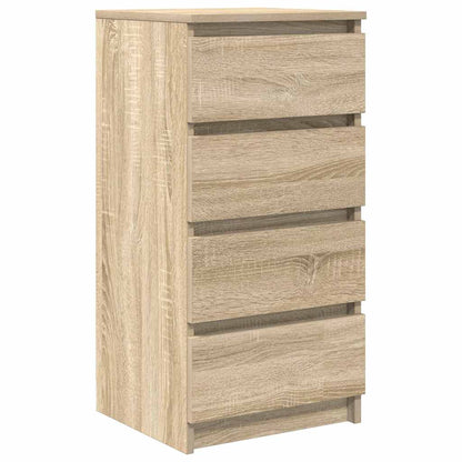 Skjenk sonoma eik 37,5x35x76 cm konstruert tre