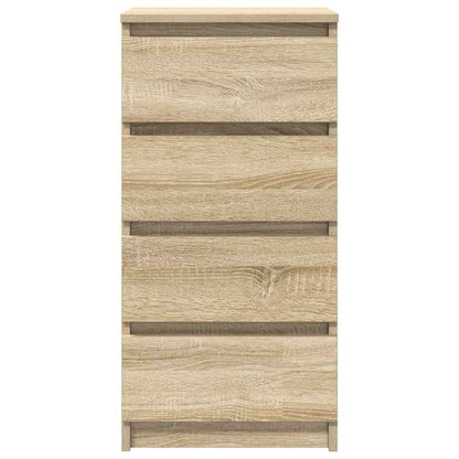 Skjenk sonoma eik 37,5x35x76 cm konstruert tre