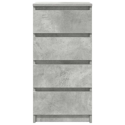 Skjenk betonggrå 37,5x35x76 cm konstruert tre
