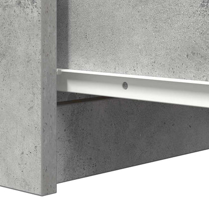 Skjenk betonggrå 37,5x35x76 cm konstruert tre