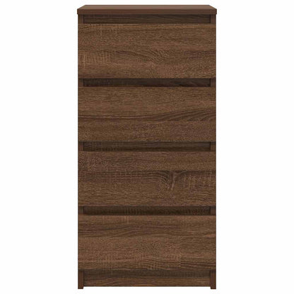 Skjenk brun eik 37,5x35x76 cm konstruert tre