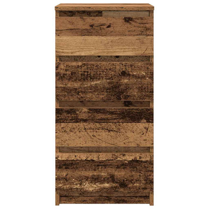 Skjenk gammelt tre 37,5x35x76 cm konstruert tre