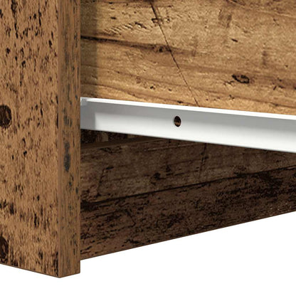 Skjenk gammelt tre 37,5x35x76 cm konstruert tre