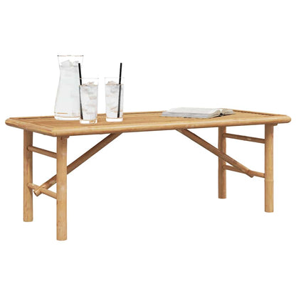 Kaffebord Brun 110 x 50 x 43 cm Bambus