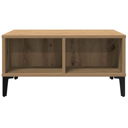 Kaffebord Artisan Eik 60x60x30 cm Konstruert Tre