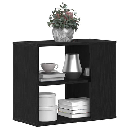 Sideboard i svart eik 60x30x50 cm laget av konstruert tre