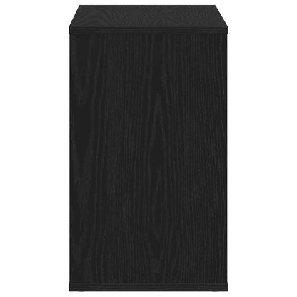 Sideboard i svart eik 60x30x50 cm laget av konstruert tre