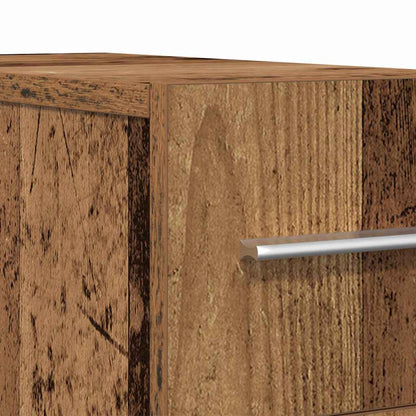 Apoteker skap i gammelt tre 20x45,5x60 cm laget av konstruert tre