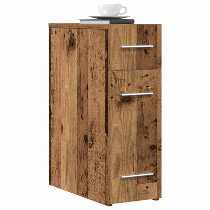 Apoteker skap i gammelt tre 20x45,5x60 cm laget av konstruert tre